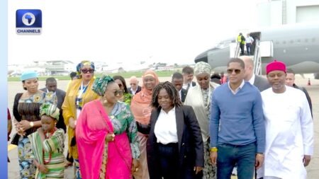 Arrival Of Colombian Vice President To Nigeria