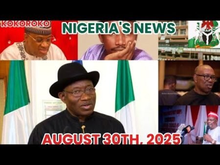 Nigeria’s news AUGUST 30th, 2025