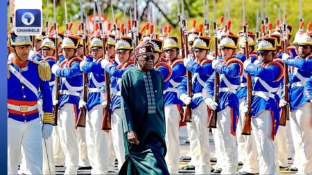 Tinubu Visits Brazil, Receives Full Military Honours