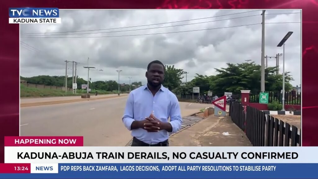 Kaduna-Abuja Derailment: Seven Coaches Derailed, Emergency Responders Mobilised