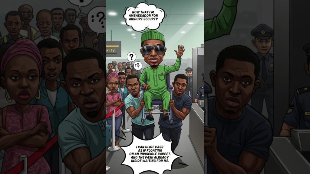The KWAMS – Celebrity VIP shortcut #catwalk #nigerianews #reels #celebrity