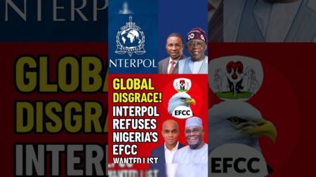 Interpol Refuses Nigeria’s EFCC Wanted List #shorts