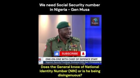 Nigeria Needs Social Security Number to Eliminate Insecurity – Gen Musa