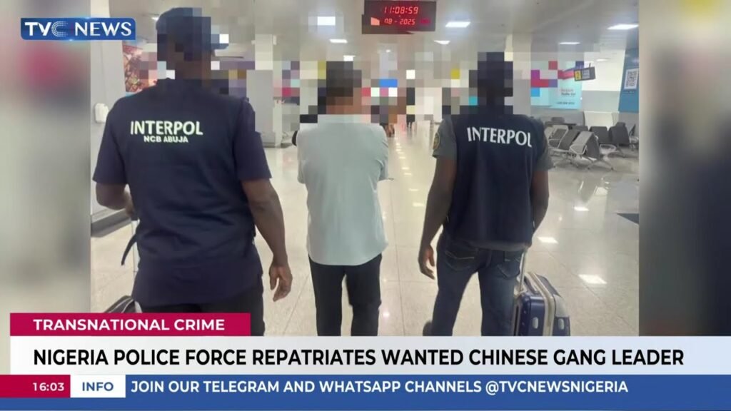 Nigeria Police Repatriates Wanted Chinese Gang Leader