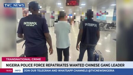 Nigeria Police Repatriates Wanted Chinese Gang Leader