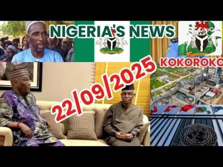 Nigeria’s news updates 22/09/2025