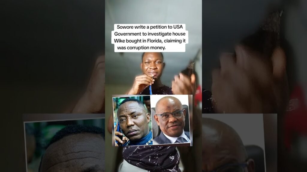 Sowore Petition Wike in USA #nigerianews #newsupdate