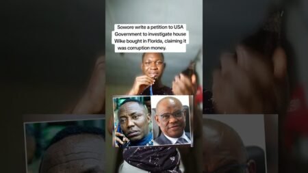 Sowore Petition Wike in USA #nigerianews #newsupdate