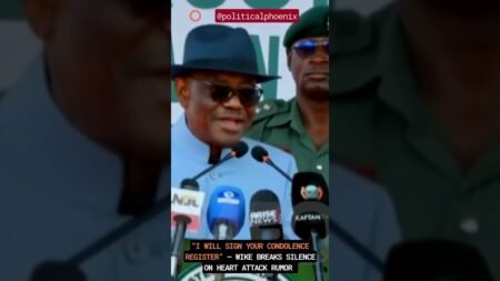 “I Will Sign Your Condolence Register” – Nyesom Wike Breaks Silence on Heart Attack Rumor #nigeria