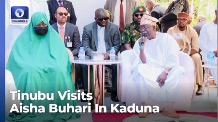 Tinubu Visits Buhari’s Family In Kaduna, Condoles With Aisha