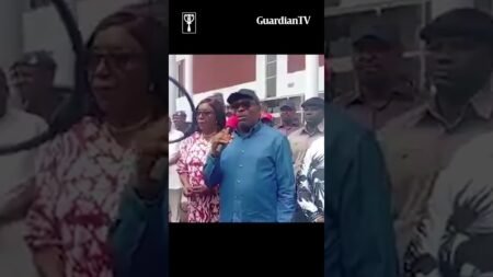 Fubara arrives government house PortHarcourt, speaks on next plan