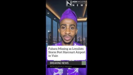 Fubara Missing as Loyalists Storm Port Harcourt Airport in Vain ┃ Ask Nigeria Breaking News!