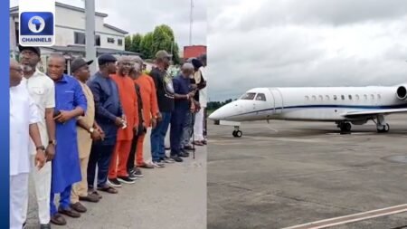 Fubara Flies Into Port Harcourt For Anticipated Resumption