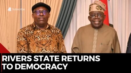 Tinubu Announces Return of Democracy with Fubara’s Reinstatement