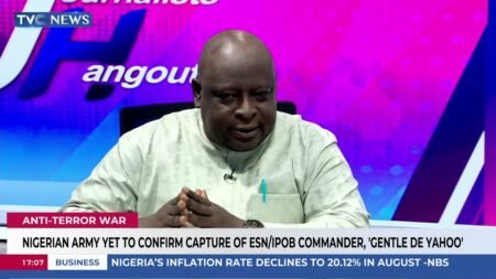 Nigerian Army Yet To Confirm Capture Of ESN/IPOB Commander, ‘Gentle De Yahoo”
