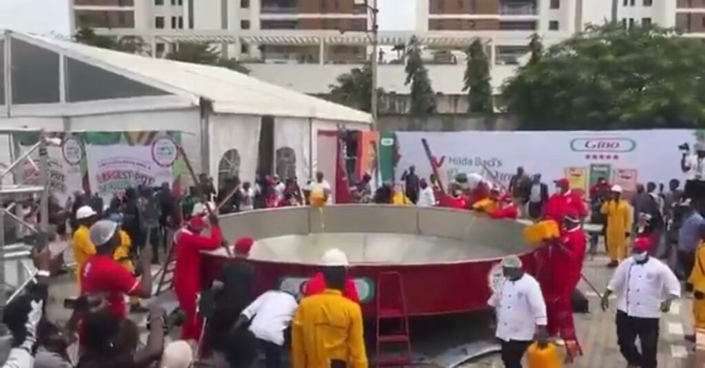 World Jollof Festival: Hilda Baci completes Guinness World Record attempt