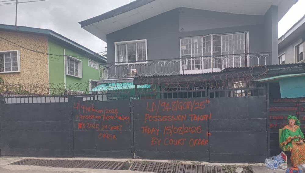 The house in contention