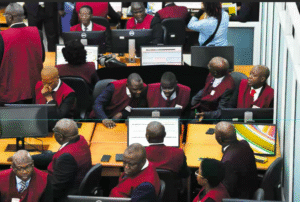 Nigerian stock market records loss after 12-day positive performance
