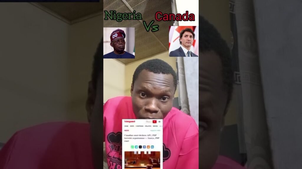Canada Vs Nigeria. #breakingnews #nigerianews #canada #pdp #apc #fyp #shorts