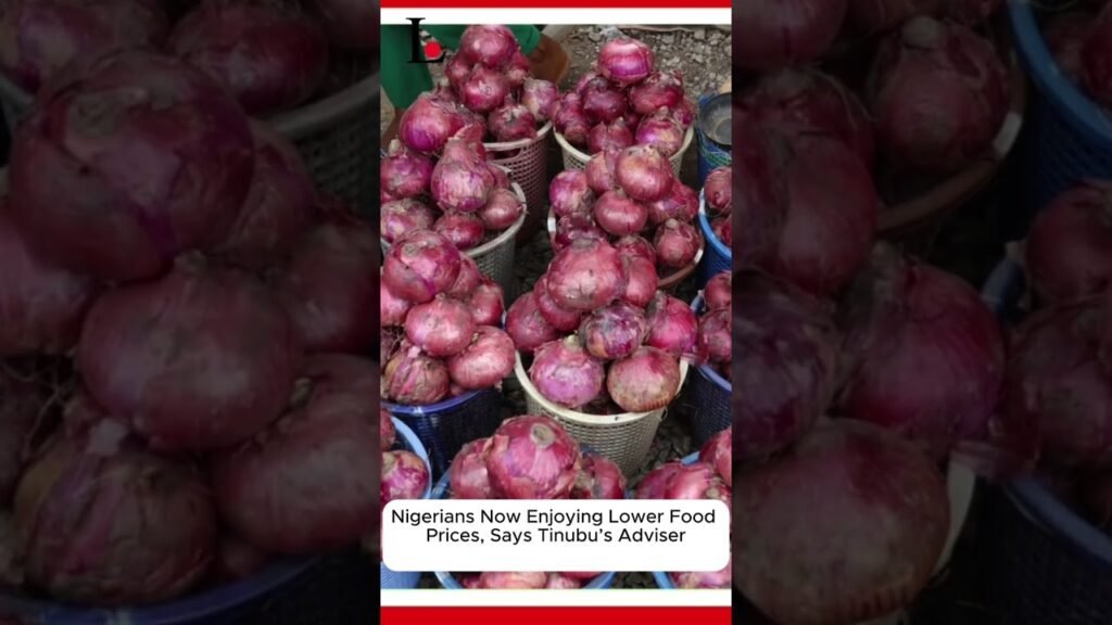 Nigerians Now Enjoying Lower Food Prices, Says Tinubu’s Adviser