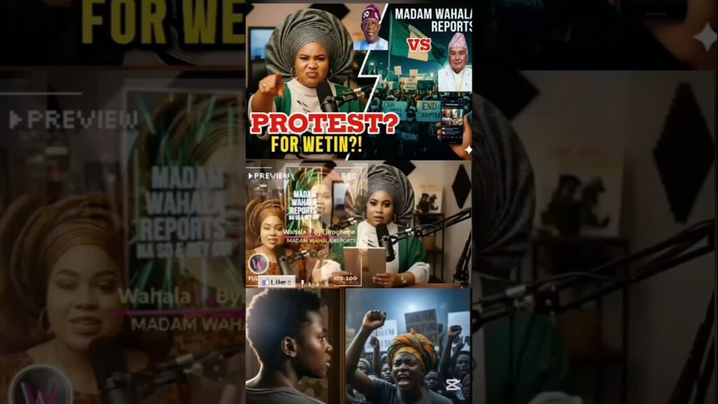WHY NIGERIA YOUTHS SHOULD NOT PROTEST LIKE NEPAL⚠️- MADAM WAHALA REPORTS.