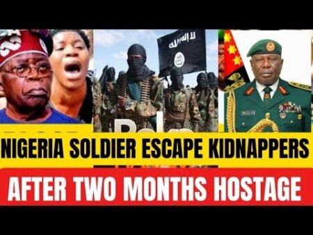 Breaking News: Nigeria Soldier Escape Kidnappers After Two Months In Kidnappers Camp