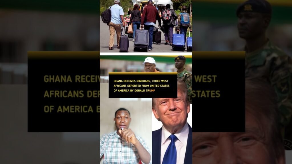 USA Deport Nigerians to Ghana #nigerianews #nigerian
