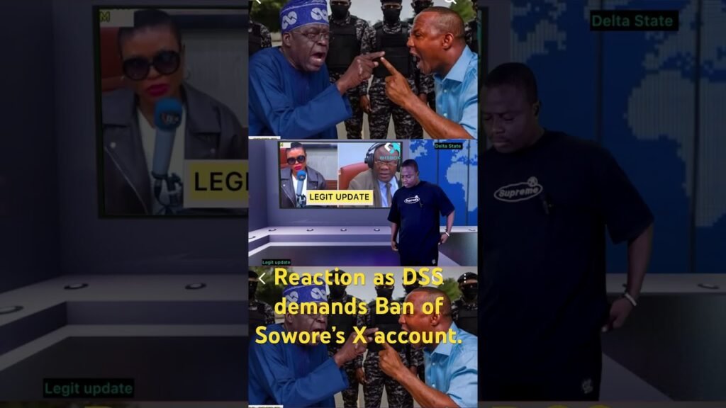 Reaction as DSS demands Ban of Sowore’s X account. #viralshort #nigerian #nigerianews