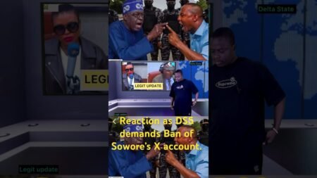 Reaction as DSS demands Ban of Sowore’s X account. #viralshort #nigerian #nigerianews