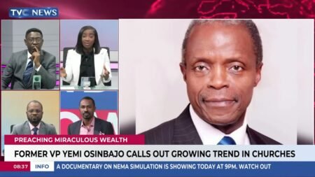 Frm. VP Osinbajo Calls Out Trend In Churches + 47 Students Receive ₦1M +She Stopped Attending Church