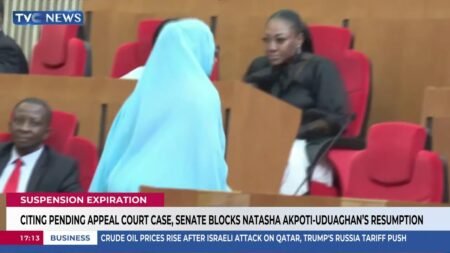 Citing Pending Appeal Court Case, Senate Blocks Natasha Akpoti-Uduaghan’s Resumption