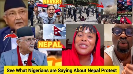 Nigerians React to Nepal Protest News, Say is Time for Igbo Man Peter Obi to be President, Nepa news