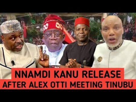 Nnamdi Kanu Regains Freedom After Gov Otti Meeting With President Tinubu., Nigeria Dr To Tinubu,2027