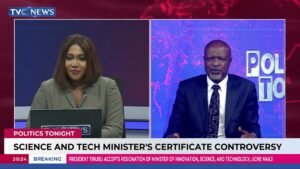 Moment Supporter Of Minister Nnaji Heard About His Resignation On Live TV