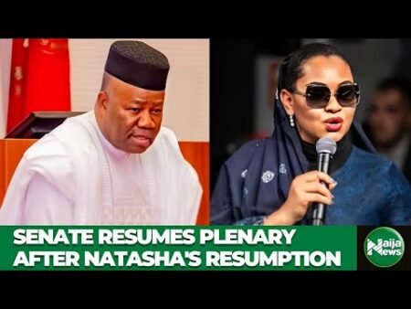 Nigerian Senate Resumes Plenary: Akpabio, Natasha, And Others Present | Naija News TV