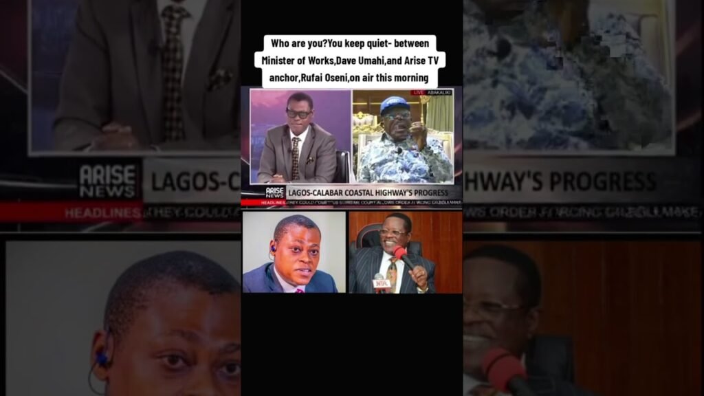 Rufia of Arise TV really cook Umeahi  #nigeria #politics #nigeriansindiaspora #government