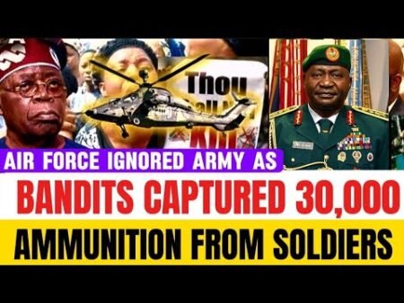 Breaking News: Nigeria Air Force Ignored Army As Bändits Captured 30,000 Ammunitions In Kwara
