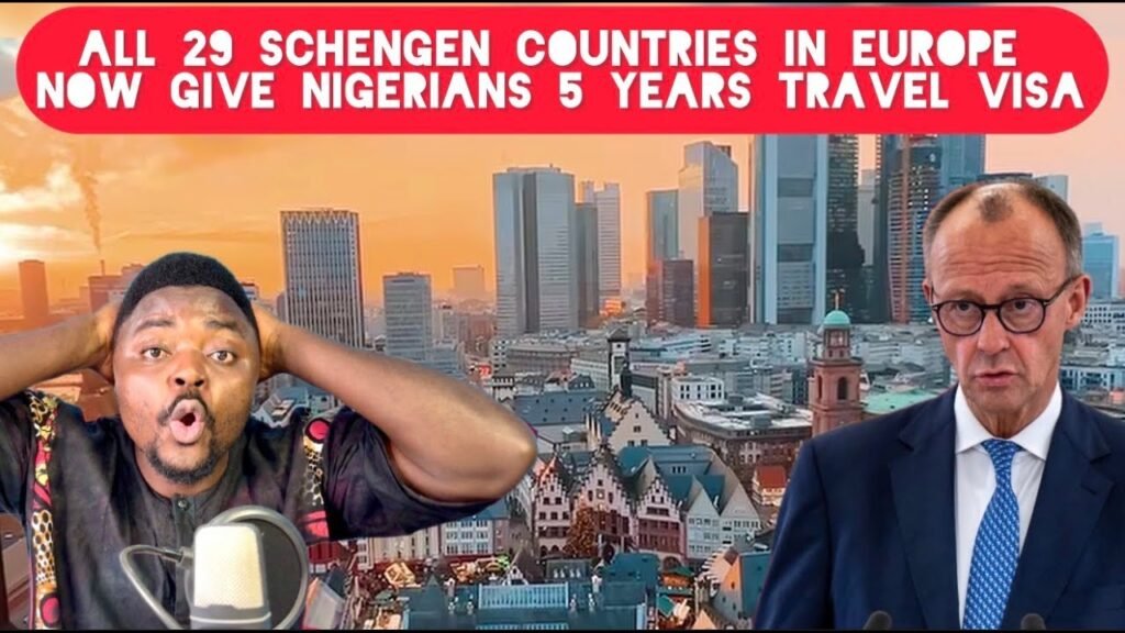 Shocking News; All 29 Schengen Countries In Europe Now Offer Nigerians 5 years Visa