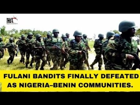 BREAKING NEWS: Fulani bandits crushed as nigeria–benin border communities unite