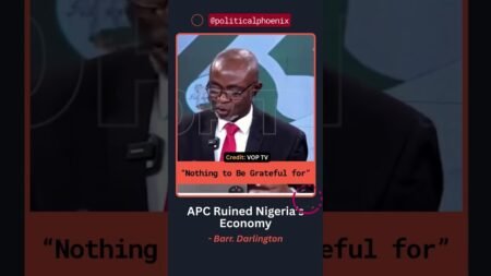 APC Destroyed Nigeria’s Economy – Barr. Darlington | #tinubu #apc #nigeria