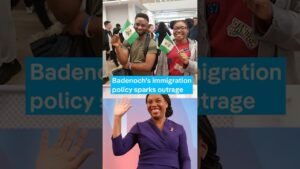 Kemi Badenoch vows to deport undocumented migrants, sparking outrage in Nigeria.