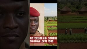 Breaking News: Ibrahim Traoré Bans Foreign Aid, Pushes for Food Independence