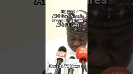 Nig @65.ADC Says Nigeria Staggering Under APC Failures #news #bolatinubu #fyp