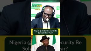 Nigeria At 65: Can Insecurity Be Solved in One Year?