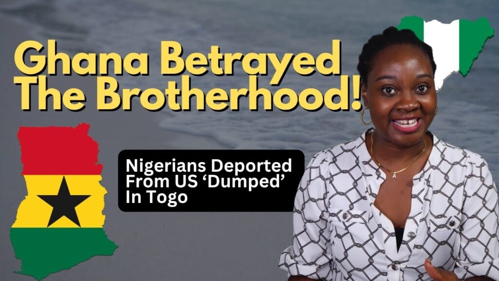 Ghana Betrayed The Brotherhood! Nigerians Deported From US ‘Dumped’ In Togo