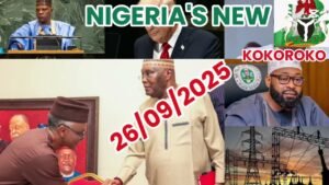 Nigeria’s news updates 26/09/2025