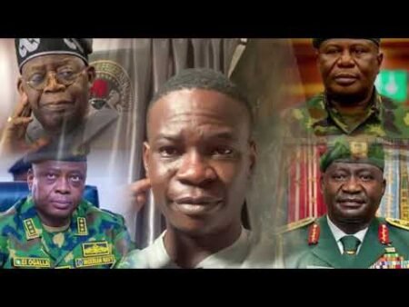 COUP PLOTTING:TINUBU BEGINS RESTRUCTURING NIGERIA MILITARY, PROMOTE MANY SOUTHERN OFFICERS