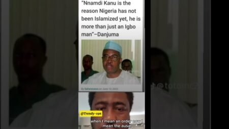 Northern Christians Protest In support of Nnamdi Kanu #usa #africa #news #Nigeria