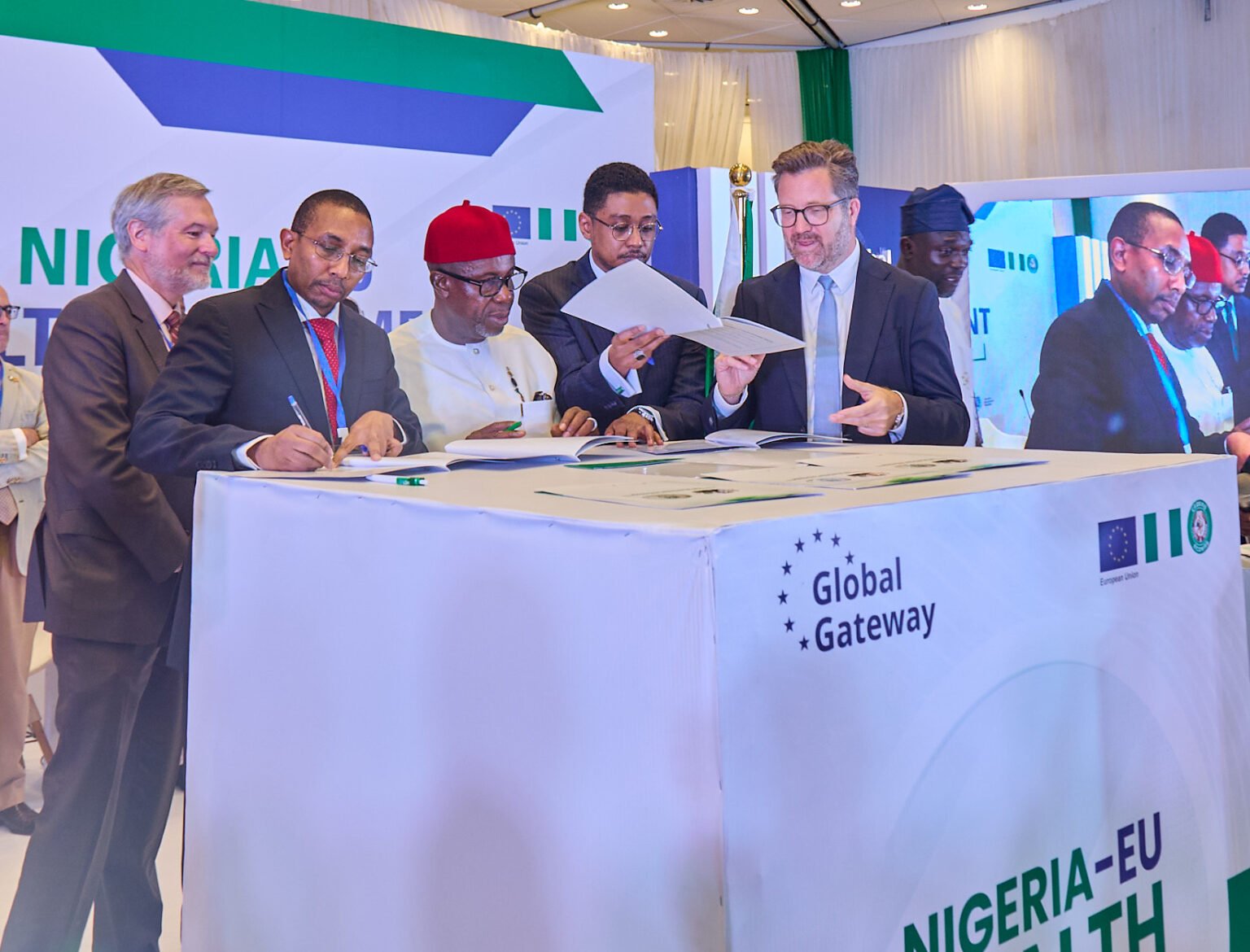 Nigeria, EU sign agreements to boost local manufacturing, health investments