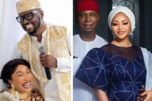 Tonto Dikeh’s Ex, Kpokpogri Reacts to Regina Daniels Marital Crisis